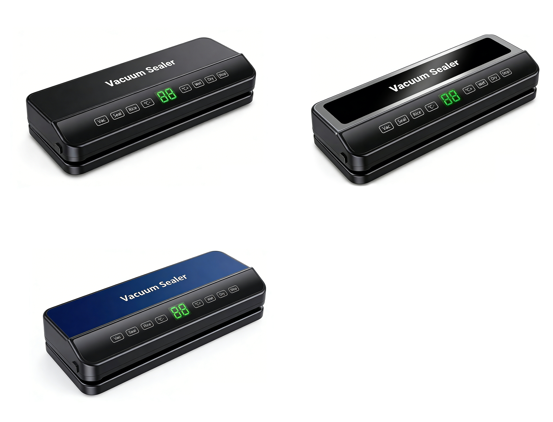 Vacuum Sealer, 65kPa, 30 cm Seal, Roll Storage, Temp Control