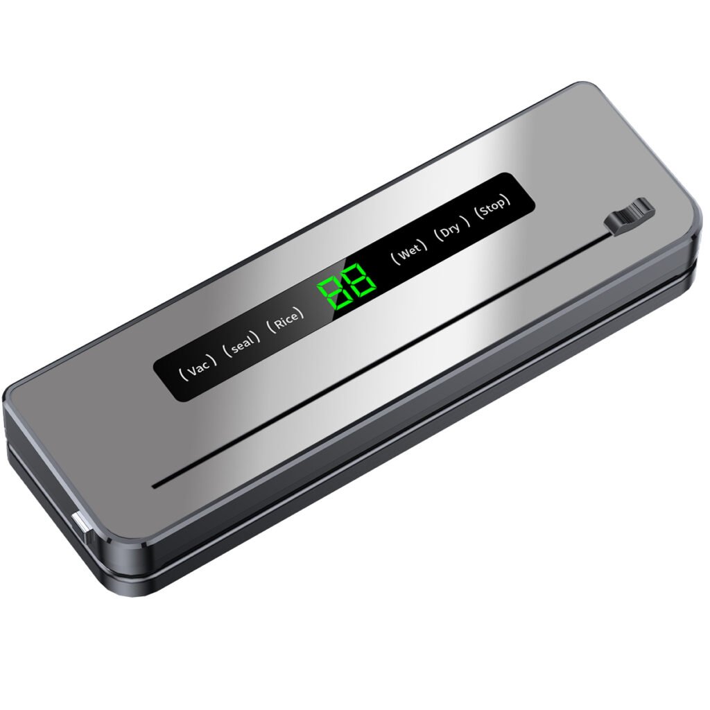 Vacuum Sealer, 65kPa, 30 cm Seal, Bag Cutter, 120W (VS-34G)