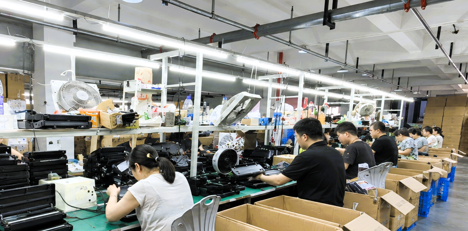 Assembly & test line at our Guilin facility